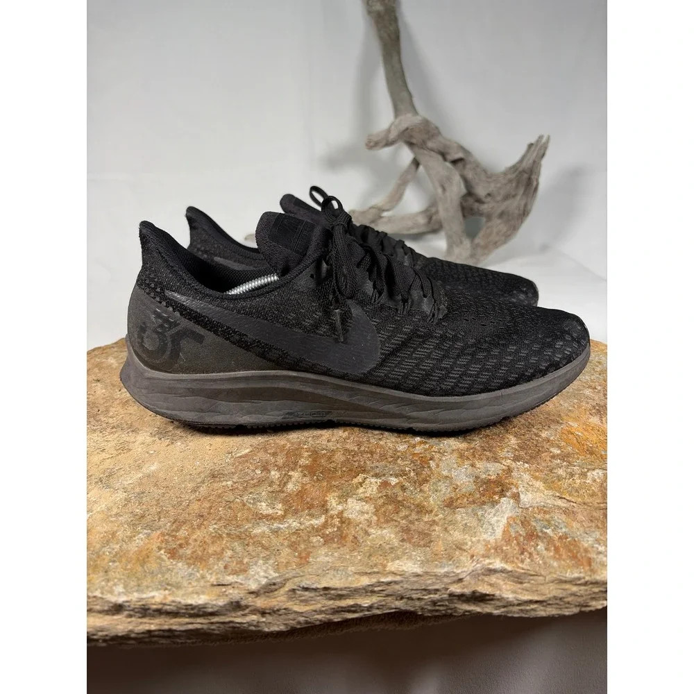 Nike Air Zoom Pegasus 35 Triple Black Mens Running Shoes 942851-002 US 13